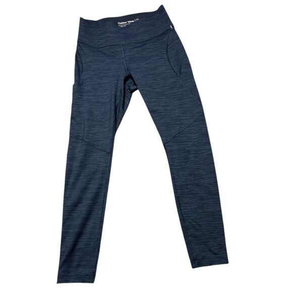 Outdoor Voices Blue Heathered Leggings - Picture 1 of 5